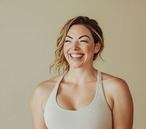 Man laughing, happy with his weight loss journey