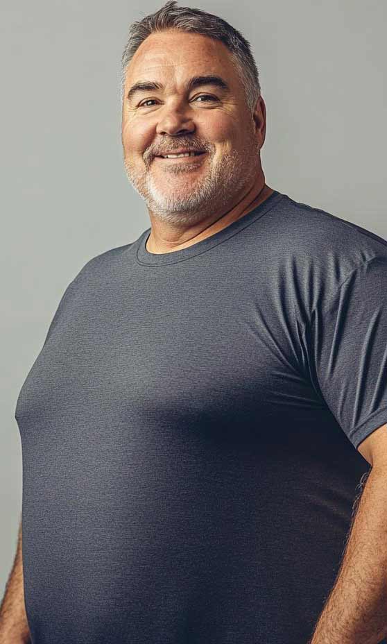 Happy MEDVi GLP-1 weight loss program patient